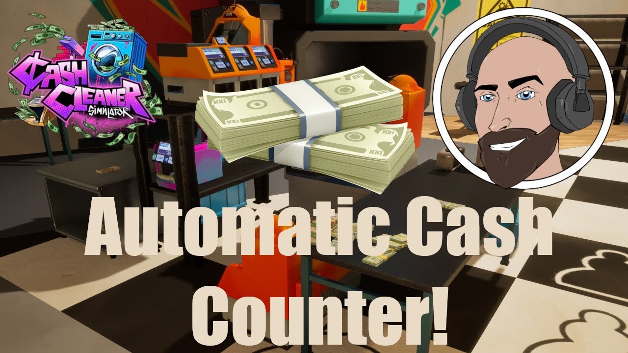 Automatic Money Counter Setup Tutorial - Cash Cleaner Simulator