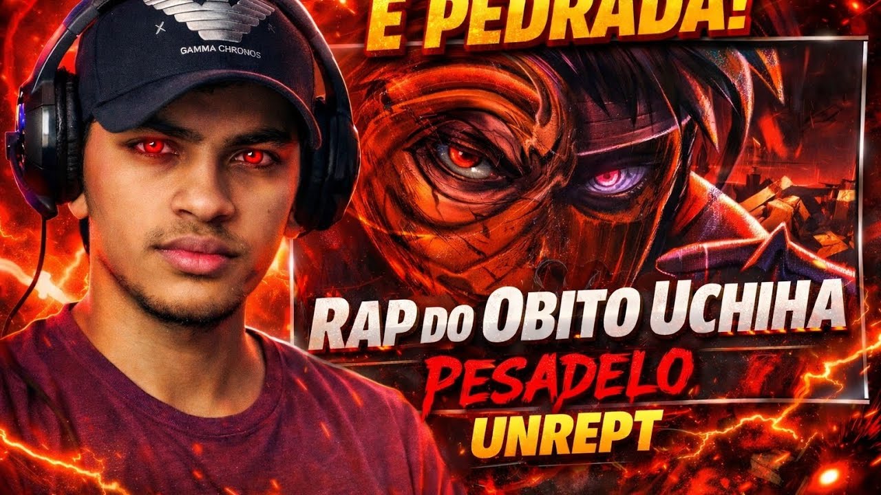 REACT -RAP DO OBITO - PESADELO ANIRAP #rap #anime #viral #obitouchiha #foryou #GEEK