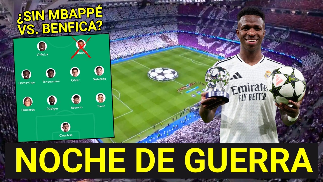REAL MADRID - BENFICA | Así se gana esta noche de Champions League