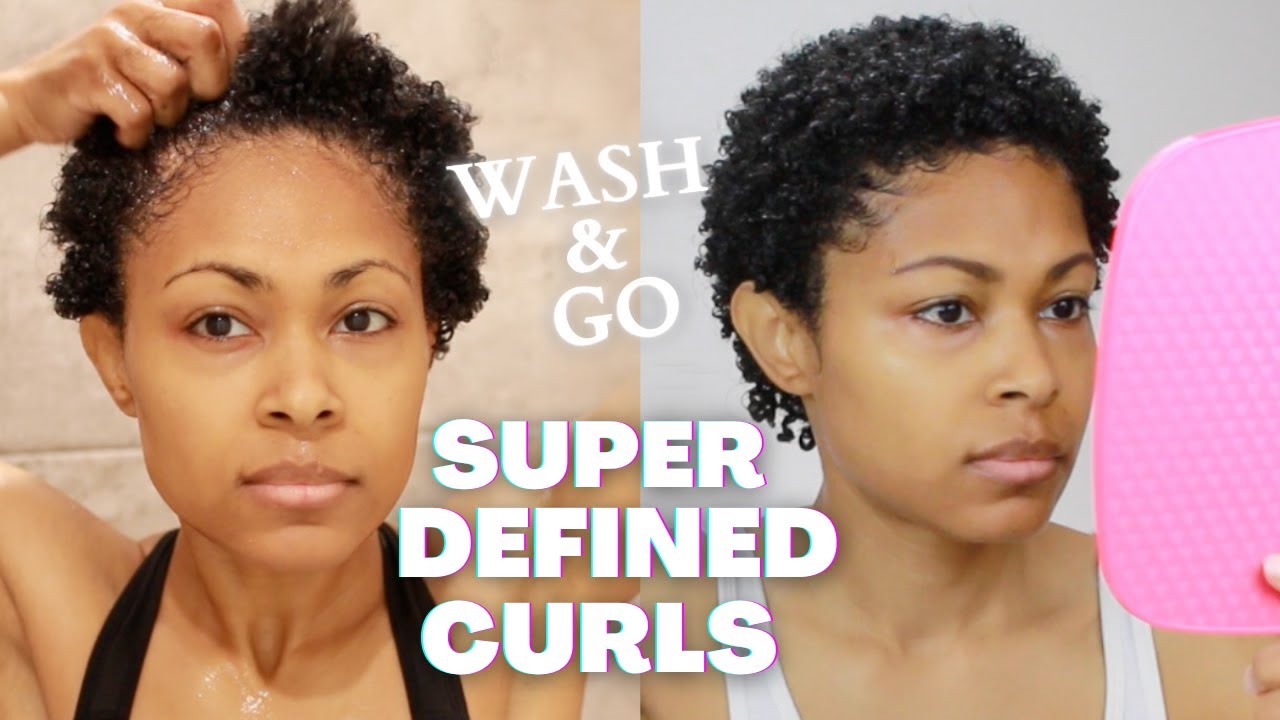 TWA Wash & Go | Short Type 4 Natural Hair