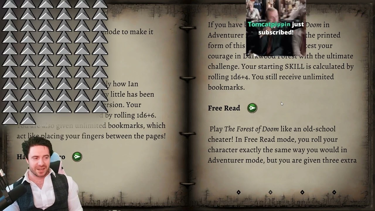 Josh Plays 'The Forest of Doom' - Fighting Fantasy