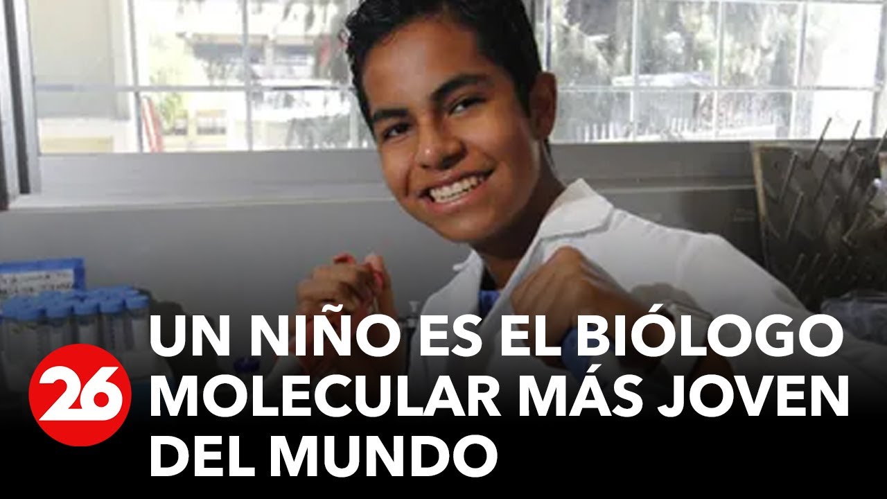 MÉXICO | Un niño logra convertirse con 12 años en el biólogo molecular más joven del mundo