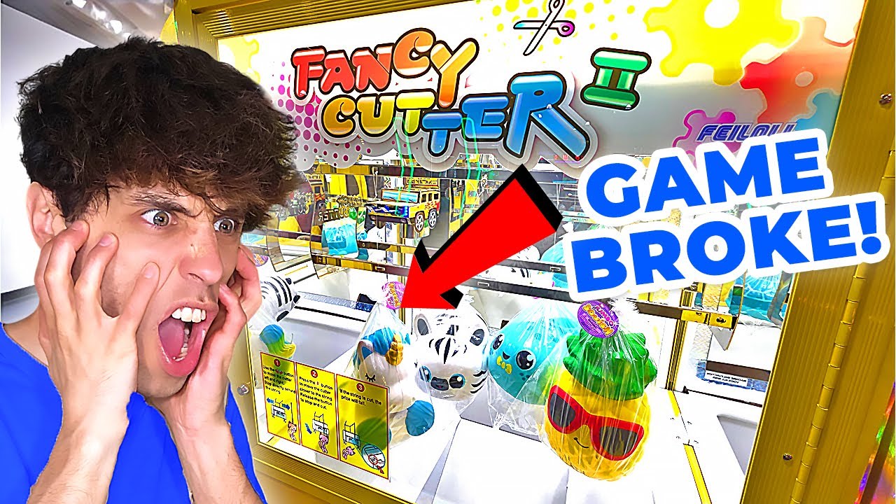 String Cutting Game SCAMMED Arcade Matt At The Last Second!