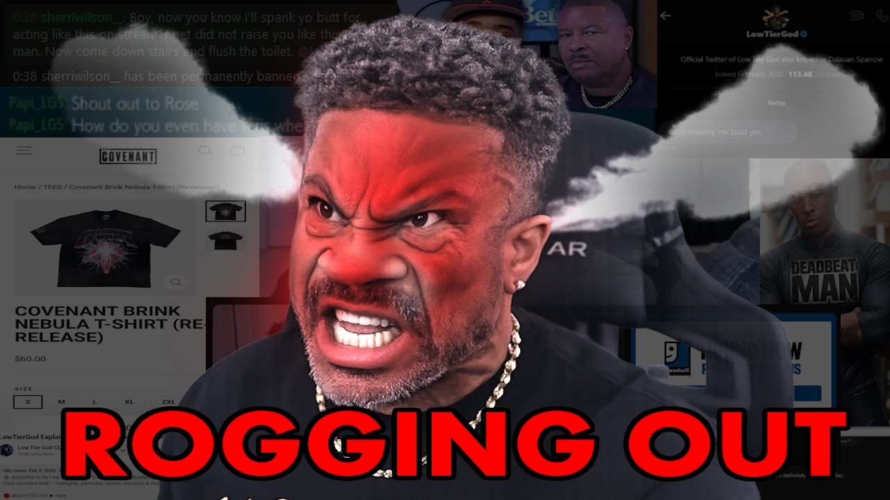 LowTierGod RAGEQUITS Tekken 7 Tournament and Blames Everyone