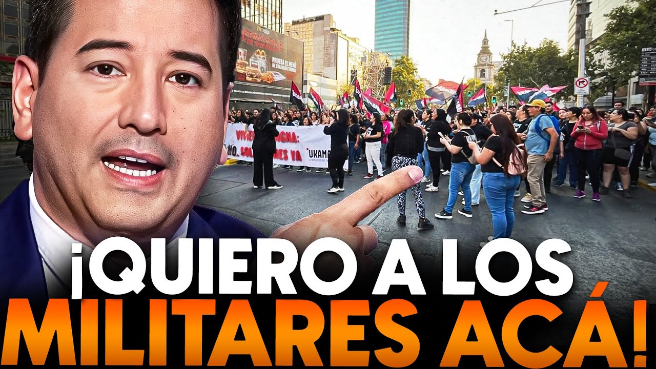 ¡PARTIERON LAS MOVILIZACIONES y PIDEN que estén los MILITARES en las calles!