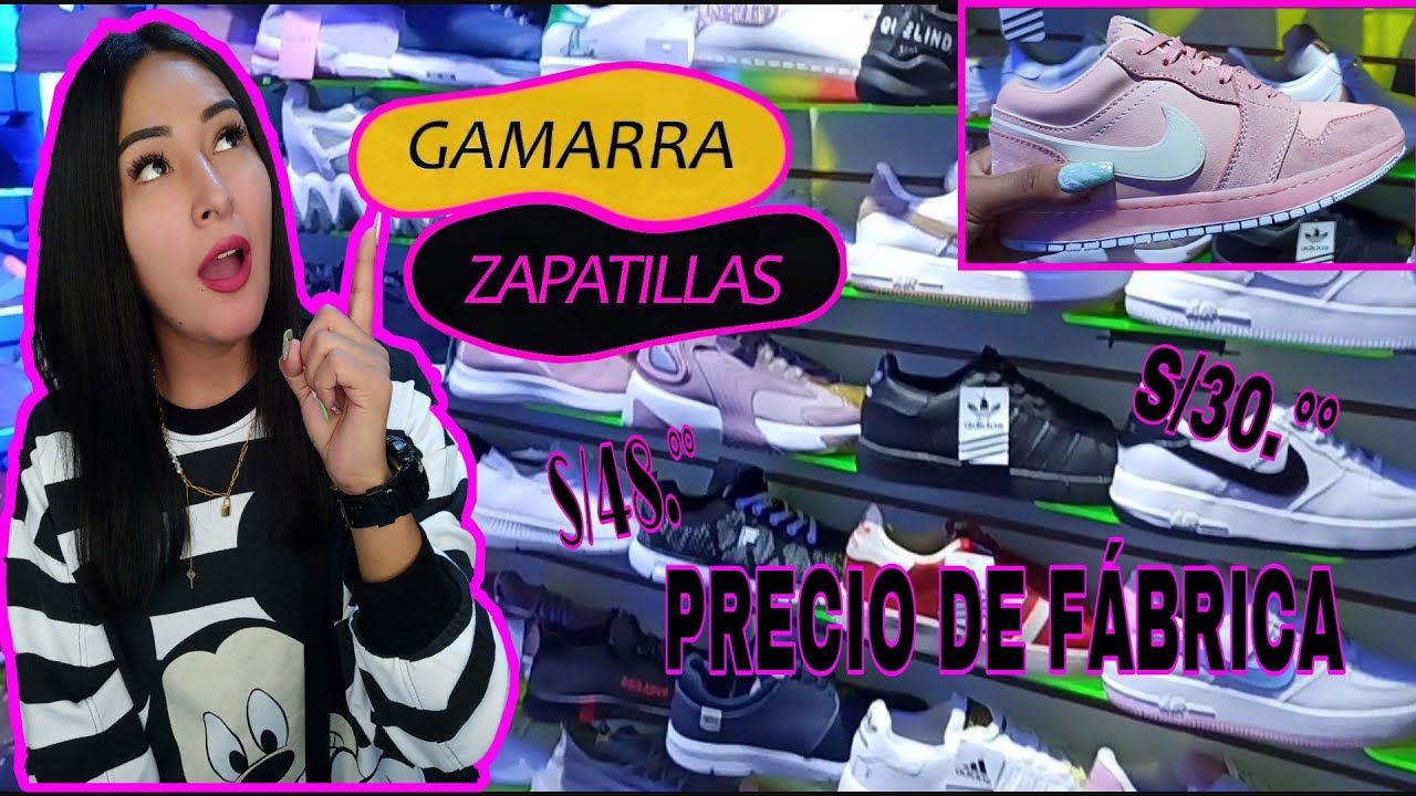 GAMARRA ENCONTRÉ UNA TIENDA MAYORISTA DE ZAPATILLAS URBANAS SÚPER ECONÓMICAS Cdra tres de gamarra