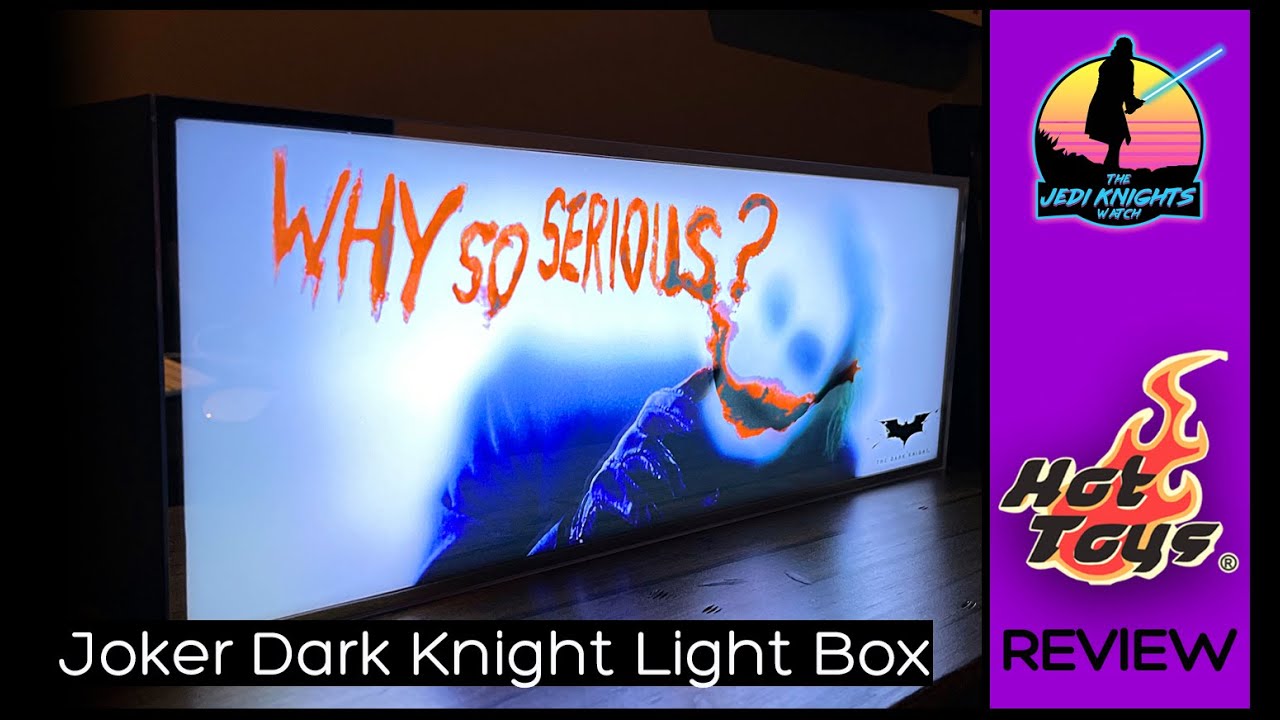 Обзор светового короба Hot Toys &laquo;Джокер: Темный рыцарь&raquo;