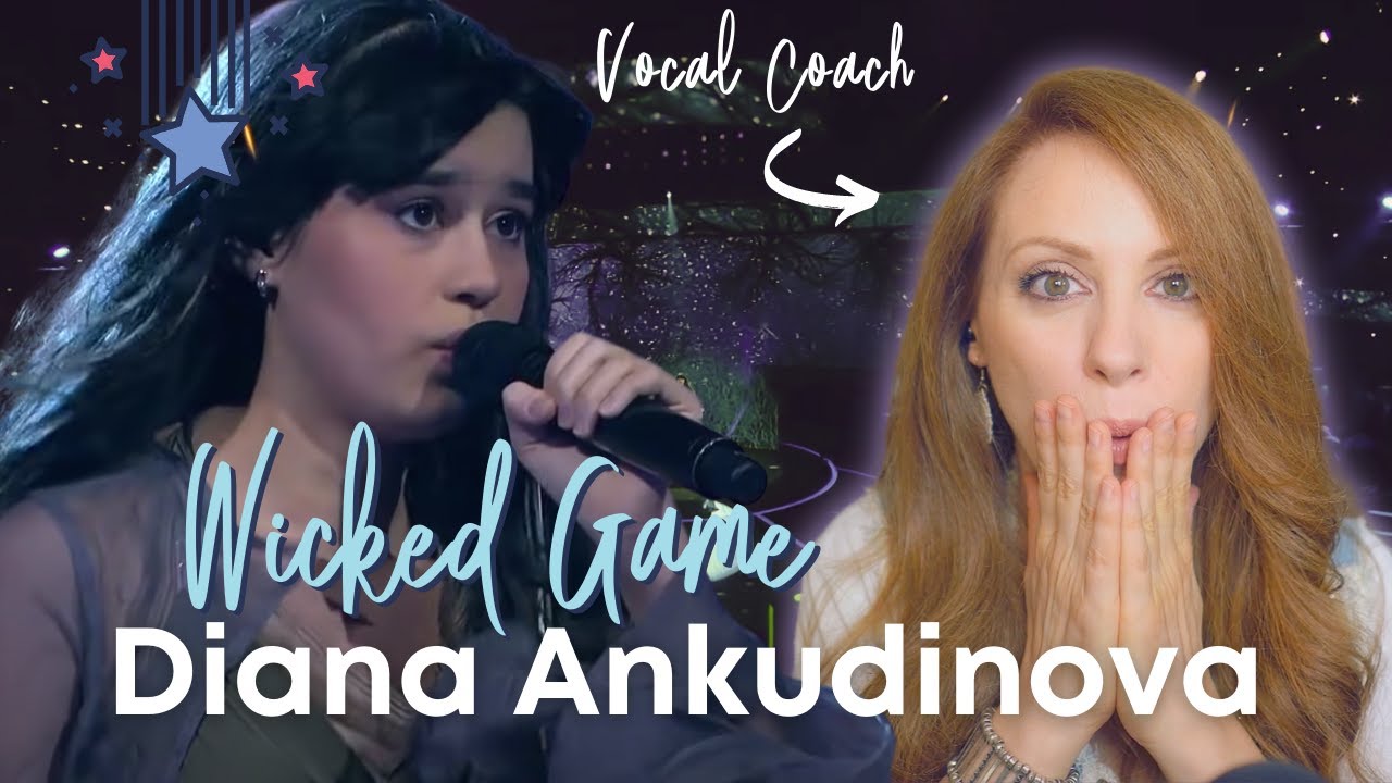 Diana Ankudinova Vocal Coach Reaction | Wicked Game
