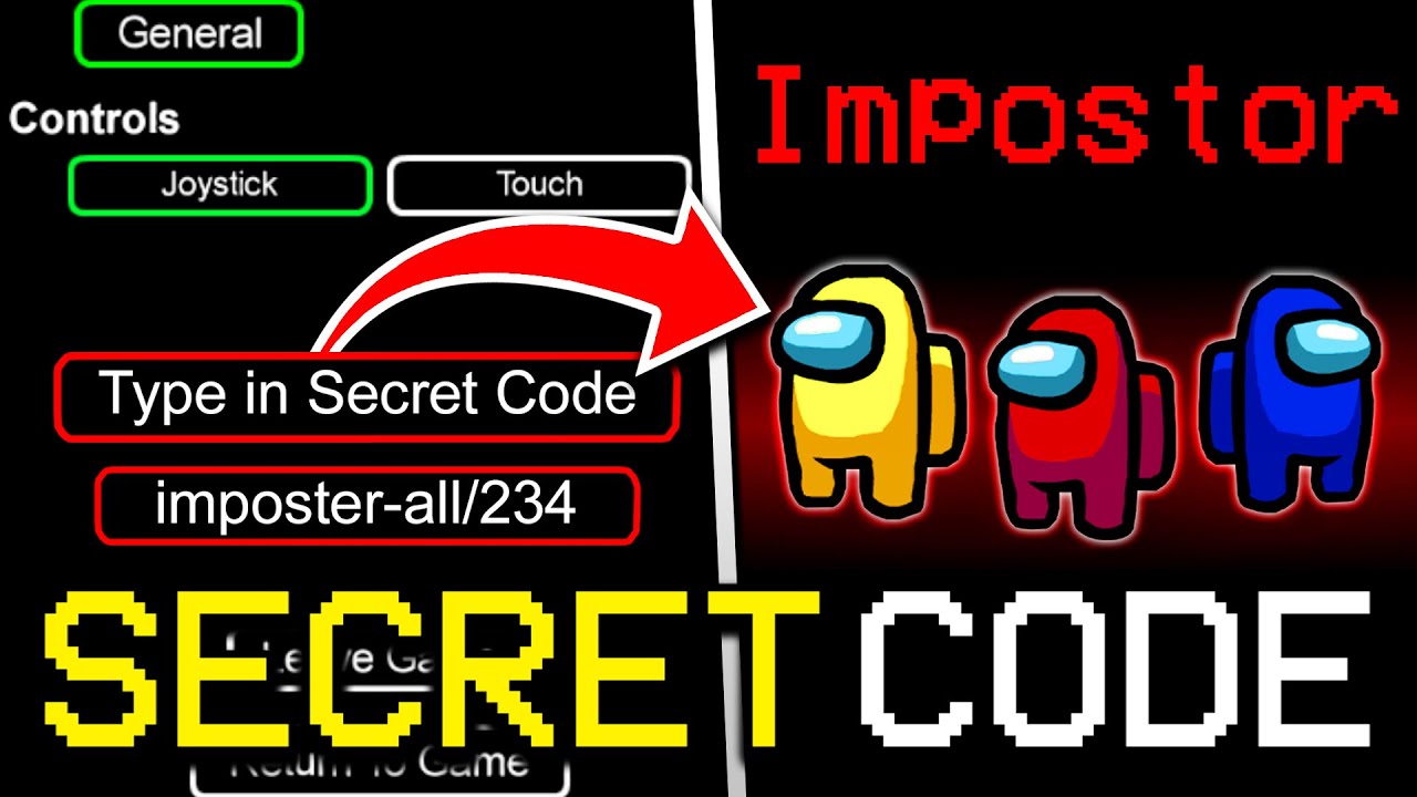 SECRET CODE TO GET IMPOSTER EVERY TIME IN AMONG US! (iOS/ANDROID/PC)