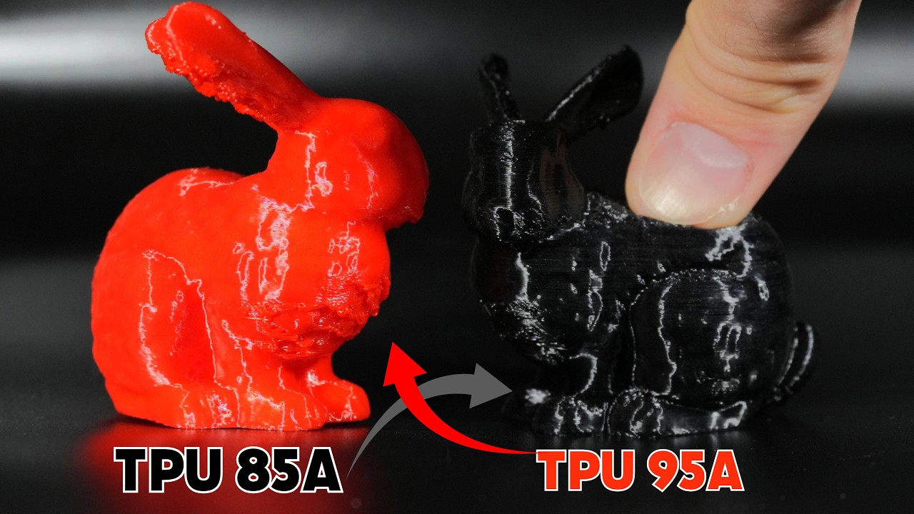 Мягкие и гибкие Филаменты - TPU 95a + TPU 85a - 3Д печать полиуретаном | Настройки профиля