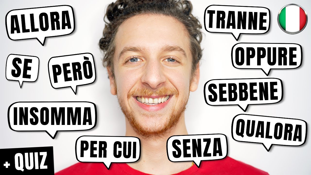 15 Connettivi Italiani Per Parlare E Scrivere Meglio (Sub ITA) | Imparare l’Italiano