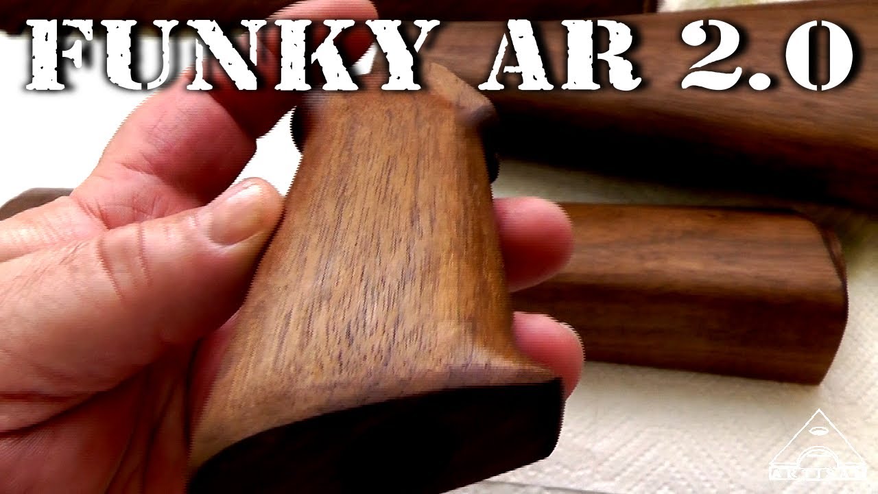 Funky AR 2.0 - Part 1 - Finishing the Walnut Furniture
