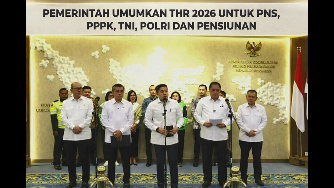 🔴 BREAKING NEWS ‼️ THR 2026 PNS, PPPK, TNI, POLRI & Pensiunan Resmi Diumumkan ! @kangedibae