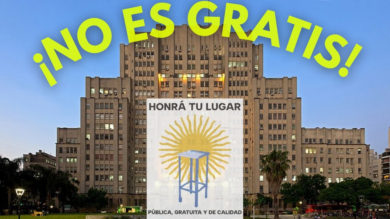 estudiar MEDICINA en Argentina es "GRATIS", ¿Cómo funciona la educación pública? | parte 1/3