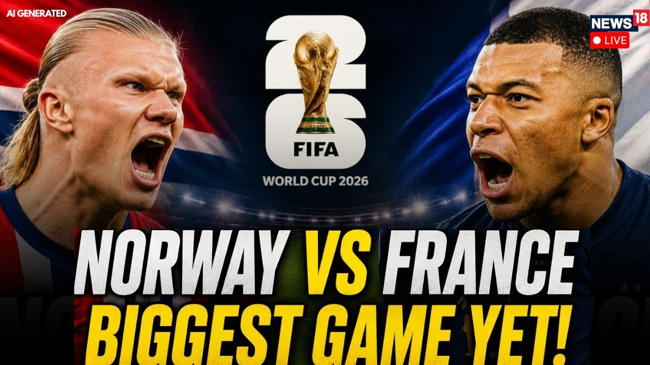 FIFA World Cup 2026 LIVE: France VS Norway | Kylian Mbappe VS Martin Haaland | FIFA 2026 | NOR v FRA