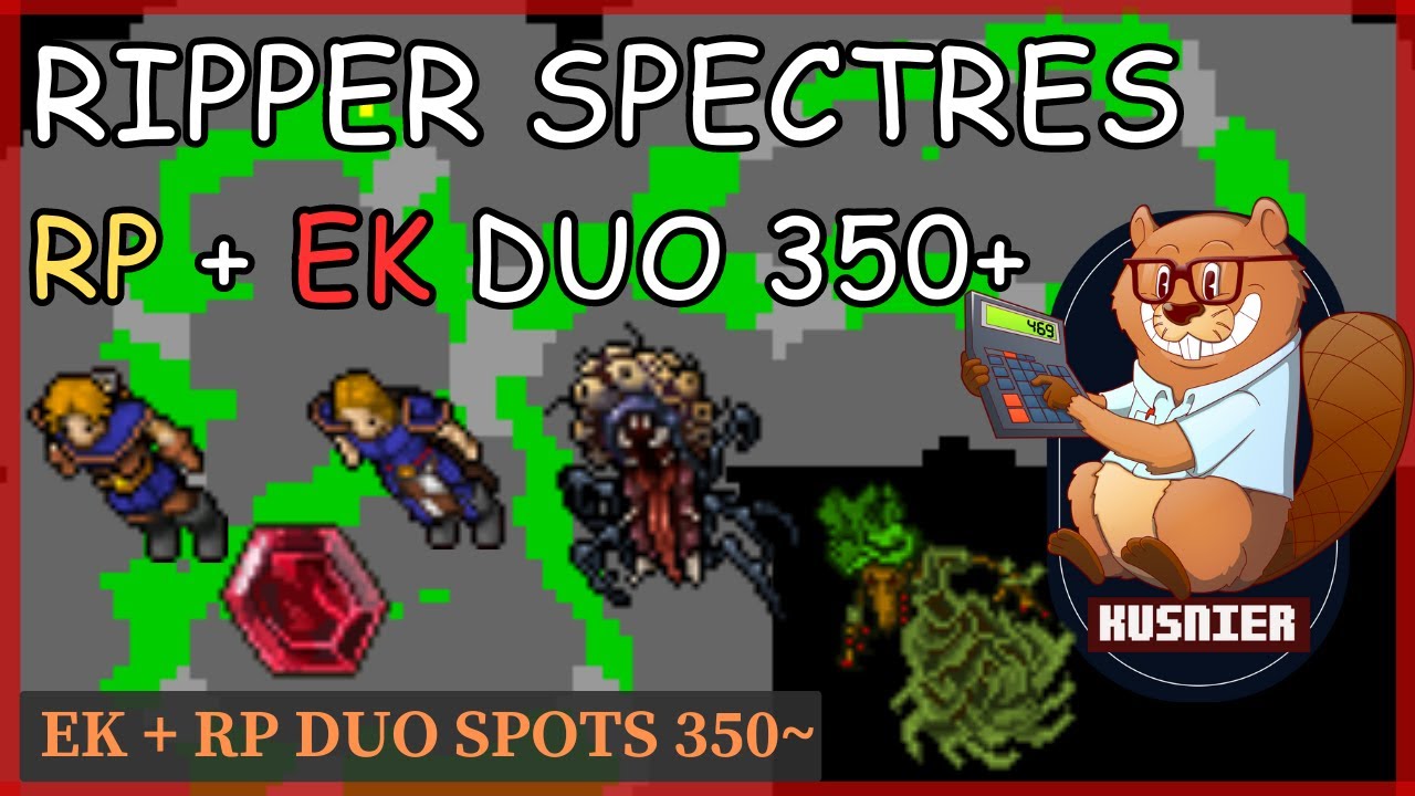 Ripper Spectres | 350+ Paladin/Knight Duo | Tibia