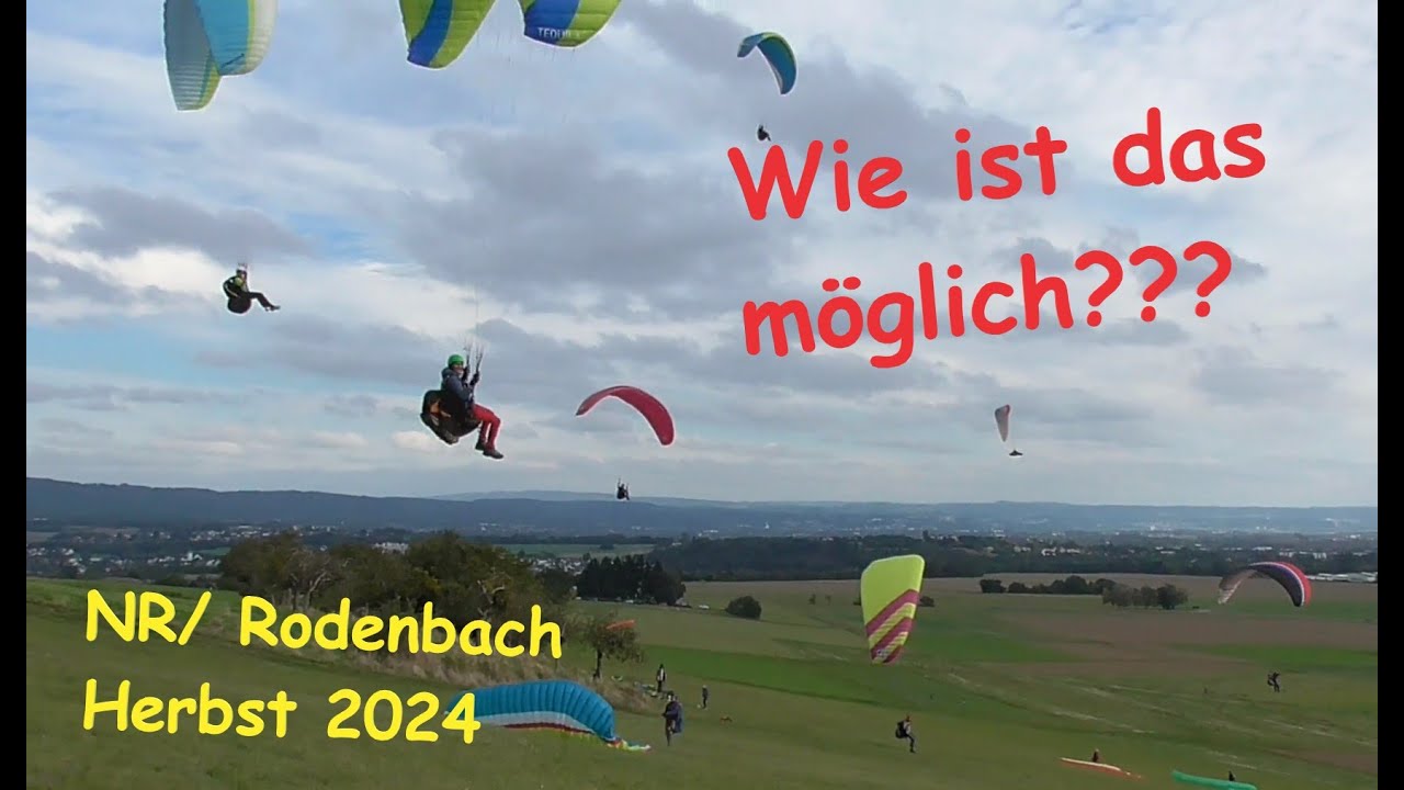 Mega Soaringtag am Übungshang Neuwied Rodenbach | paragliding germany Gleitschirm Fliegen DGC