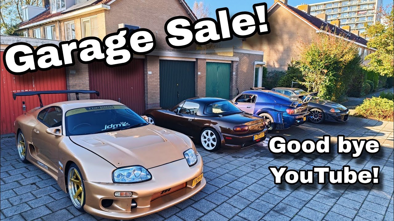 Garage sale! Goodbye to YouTube and my dream JDM car collection
