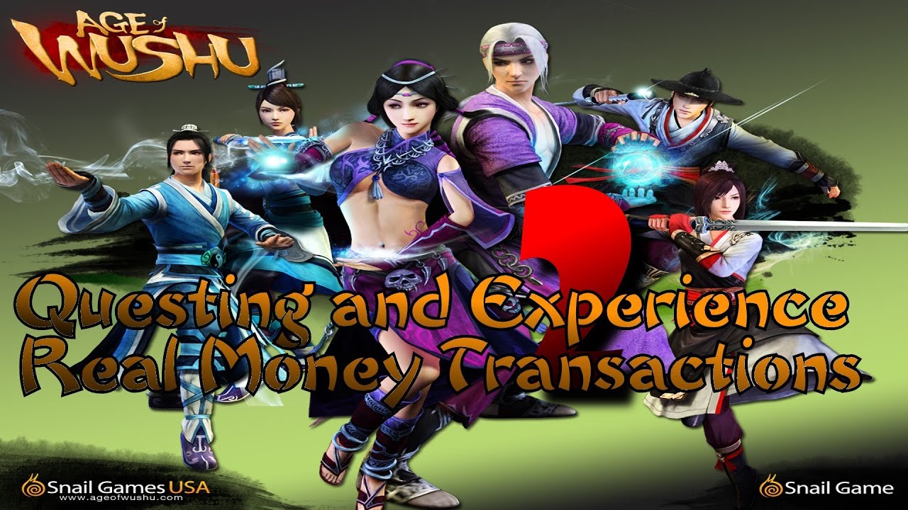 Age of Wushu - #2 Questing, Experience Gain, and Real Money Transactions