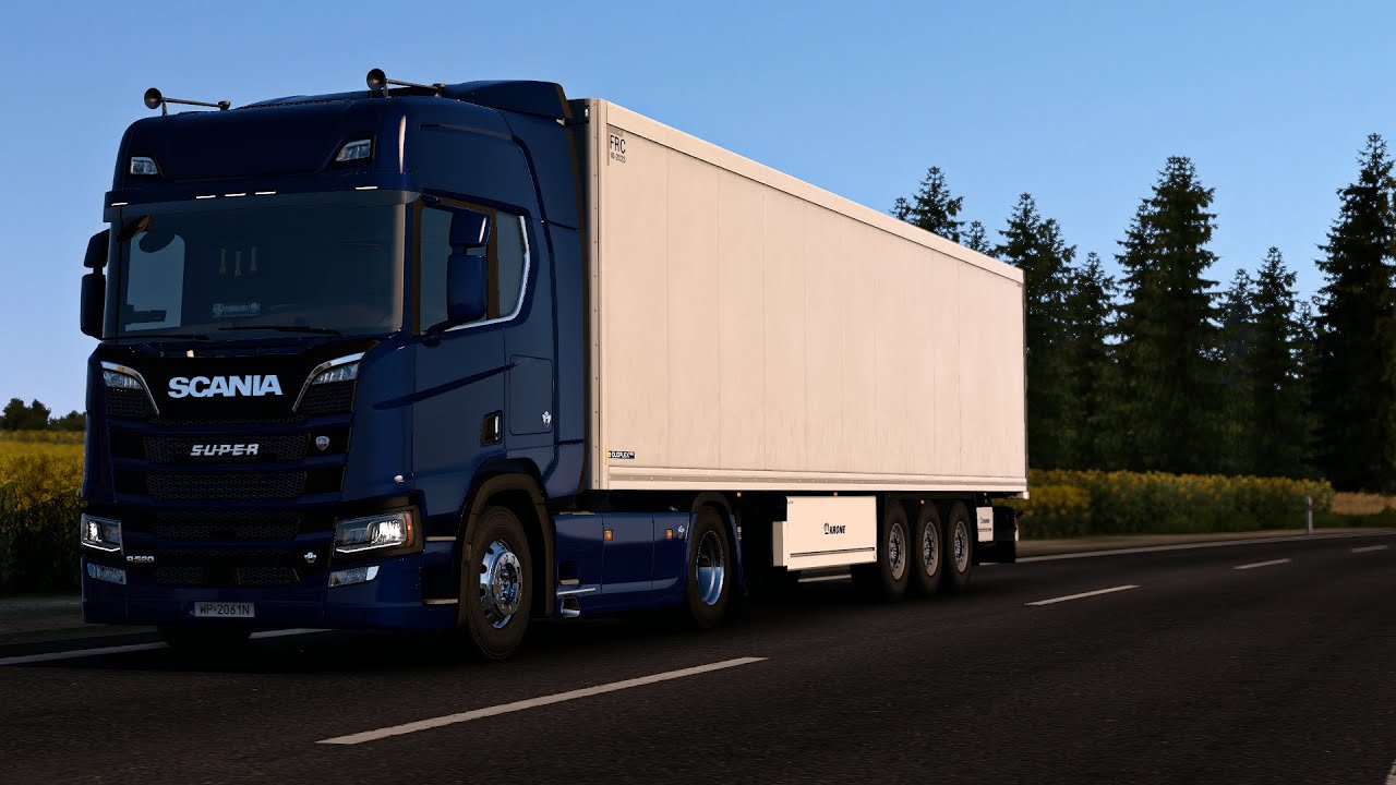 ETS2 1.40 - ProMods 2.52 - SCANIA R520 V8 - Trip: Płock - Rzesz&oacute;w
