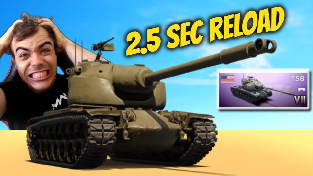 T58 настолько сломан, что кажется незаконным – War Thunder Mobile
