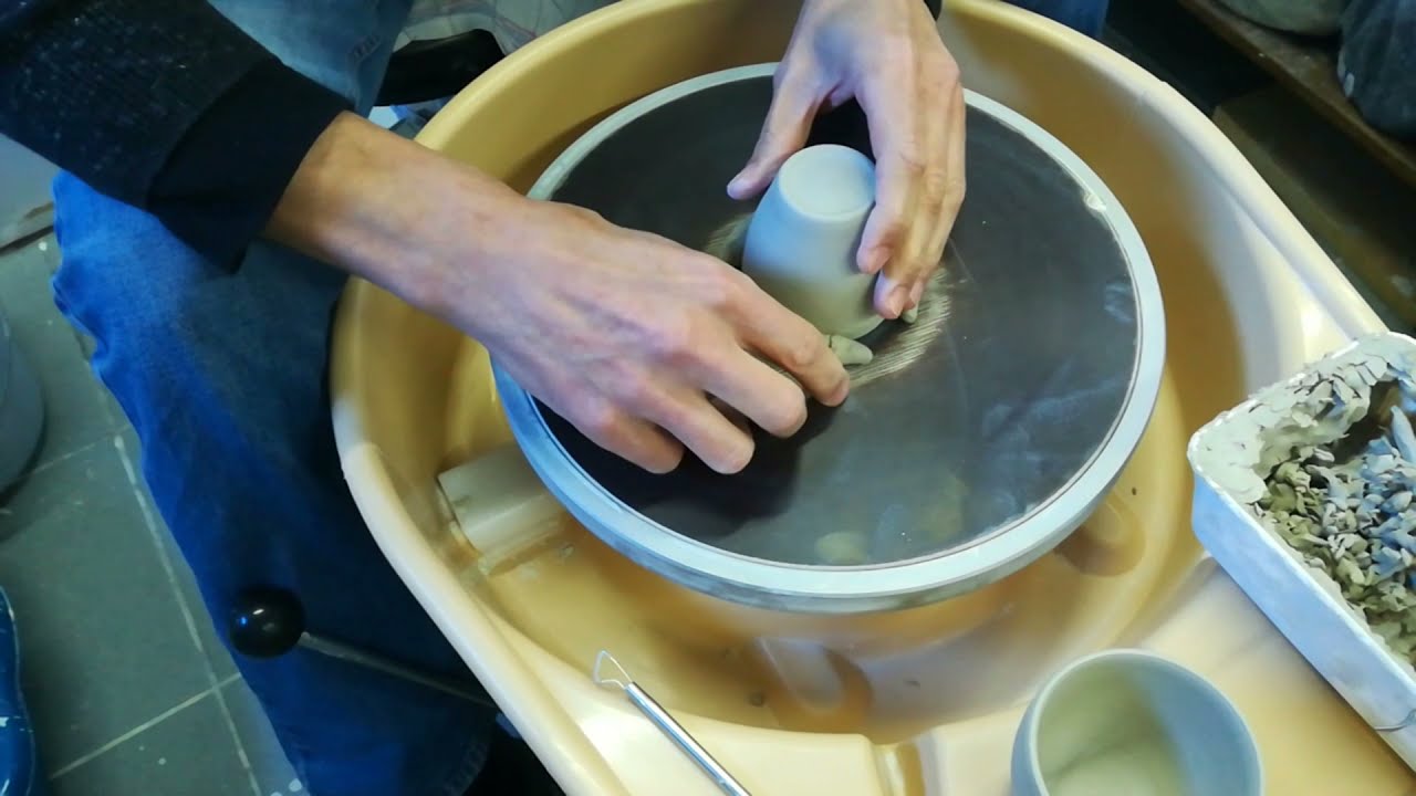Geboorte van een beker.../Birth of a cup...