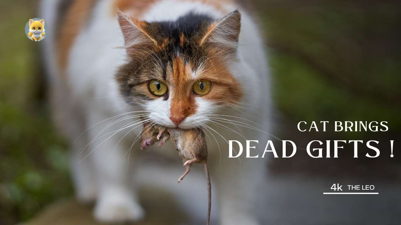 Cat brings dead mice
