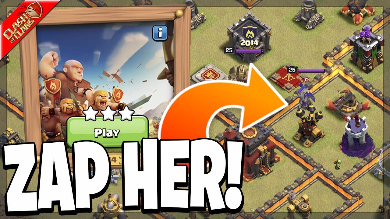 Use this Trick to Beat the 2014 10 Years of Clash Challenge! - Clash of Clans