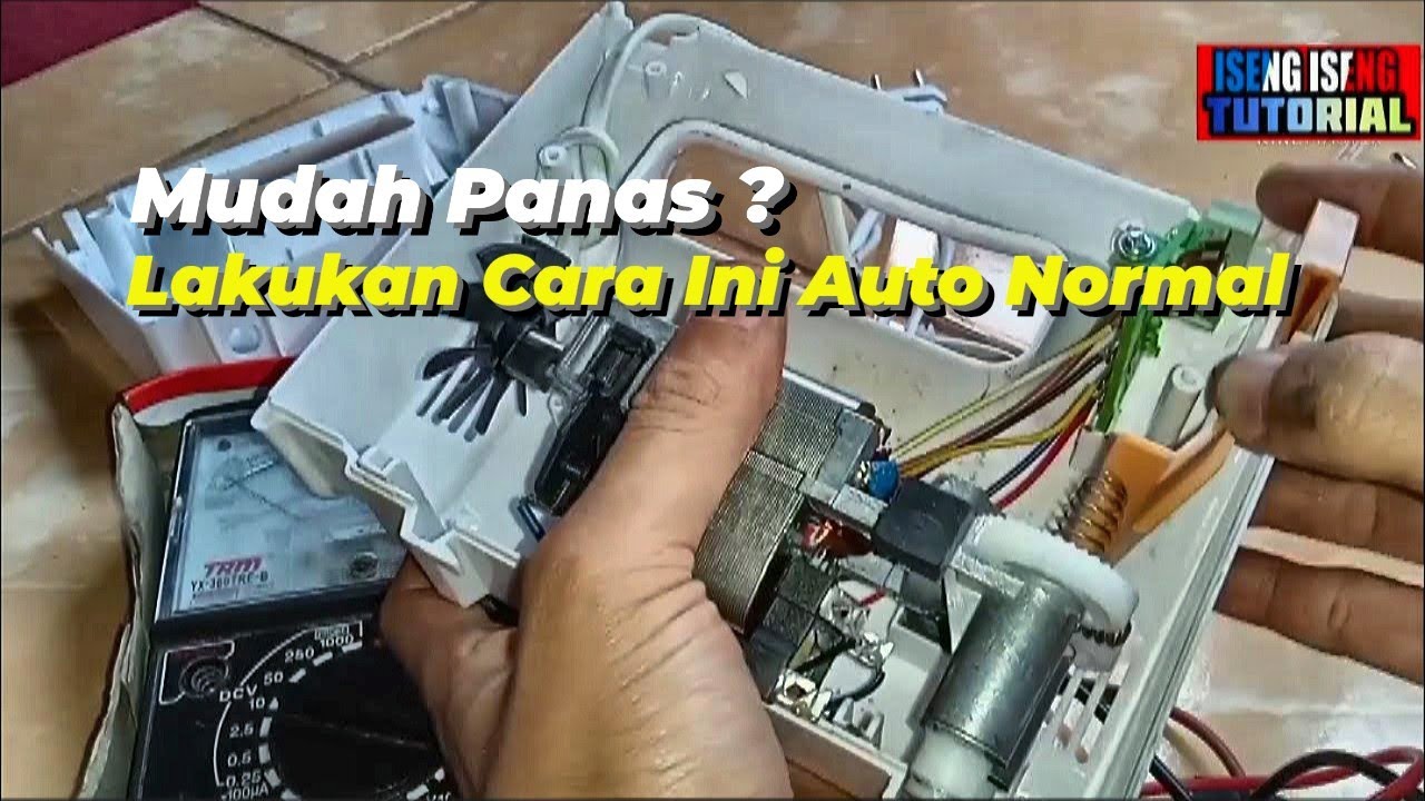 Tutor #82 | Cara Memperbaiki Mixer Kue, Mudah Panas  Dan Tiba-tiba Mati GRATISSSS❗❗