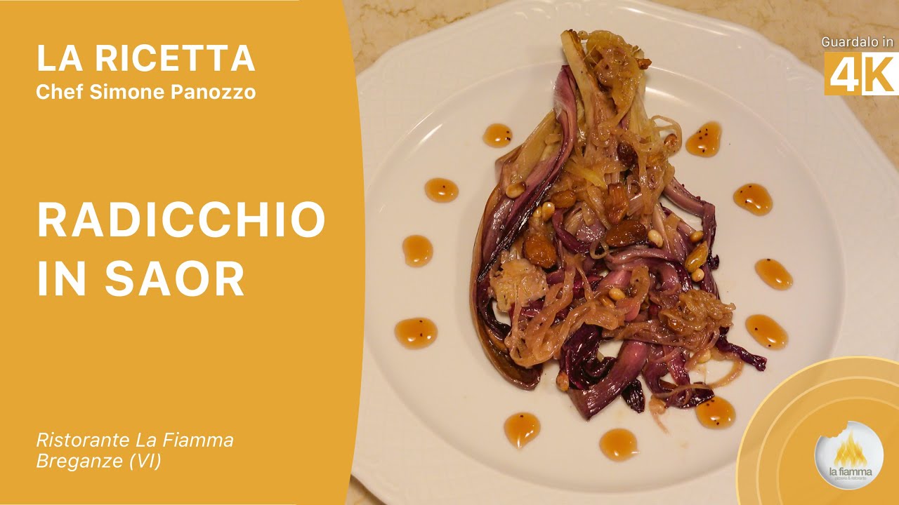 Radicchio in Saor - ricetta passo passo | Ristorante La Fiamma di Breganze