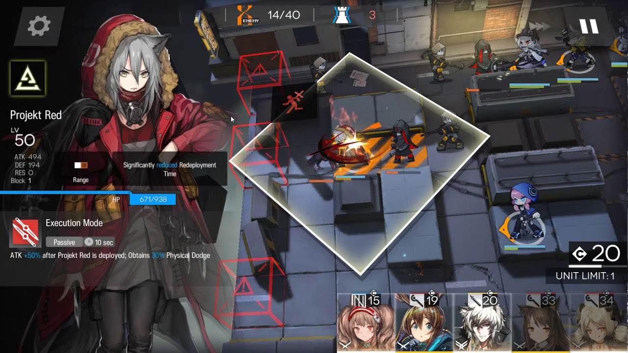 Arknights ✪ 2 - 5 ・.・High cost Team ^^ Lappland + SilverAsh E2