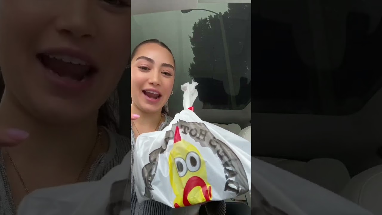 Vegetarian Tries Dave's Hot Chicken #shortsvideo