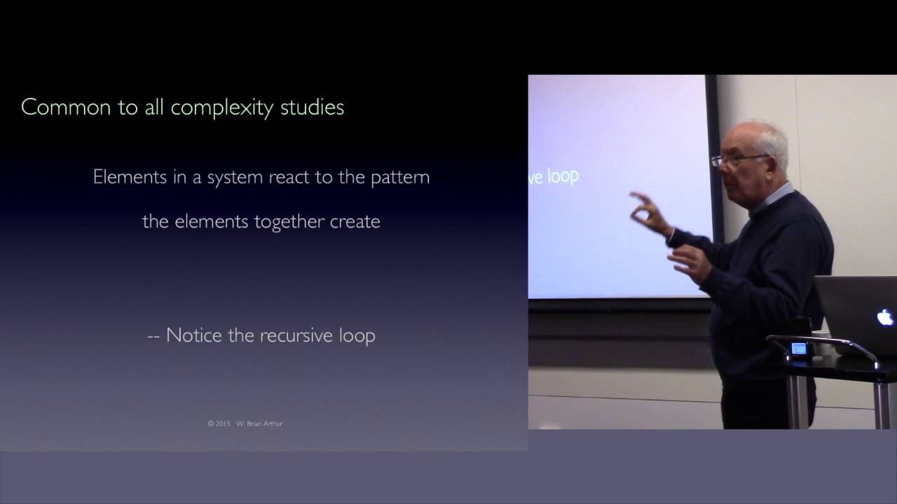 W. Brian Arthur - Complexity and the Economy