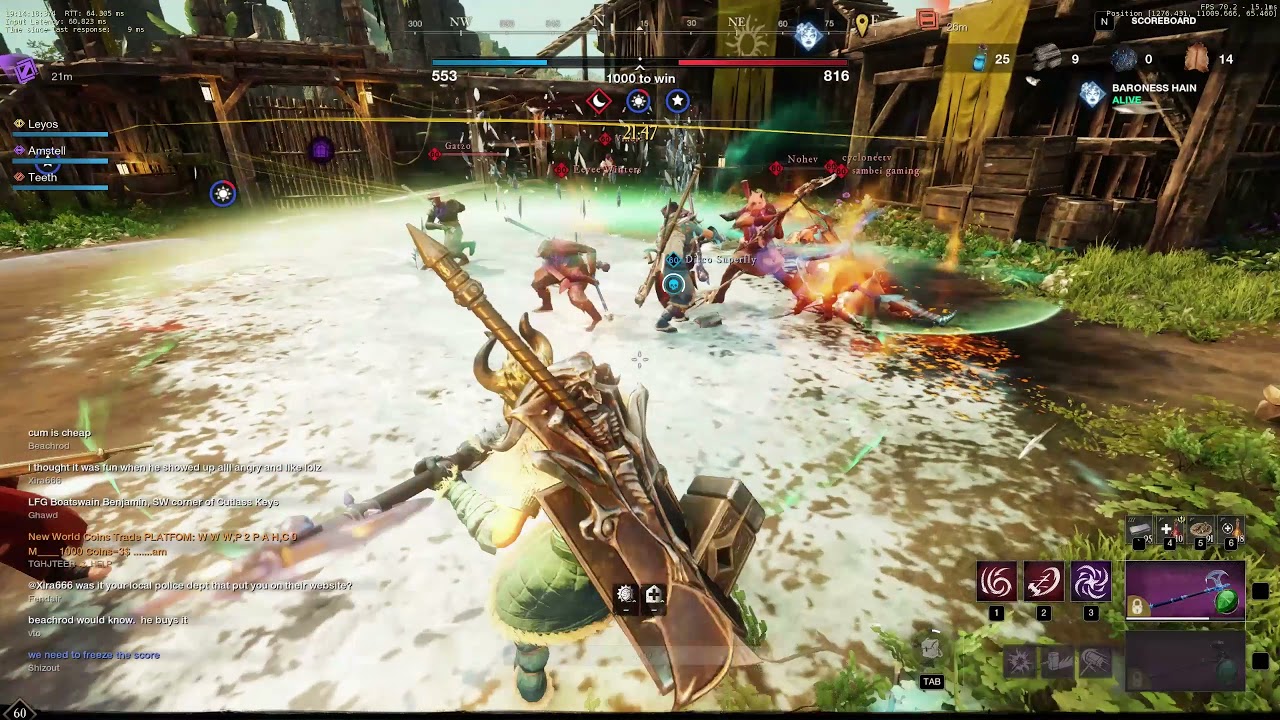 New World Holy Warrior PVP - Axe/Hammer Montage