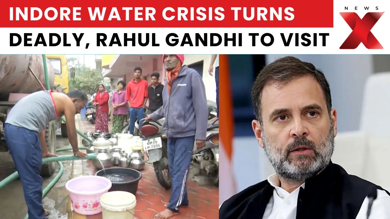 Rahul Gandhi to Visit Indore on Jan 17 Amid Water Crisis That Claimed 15 Lives