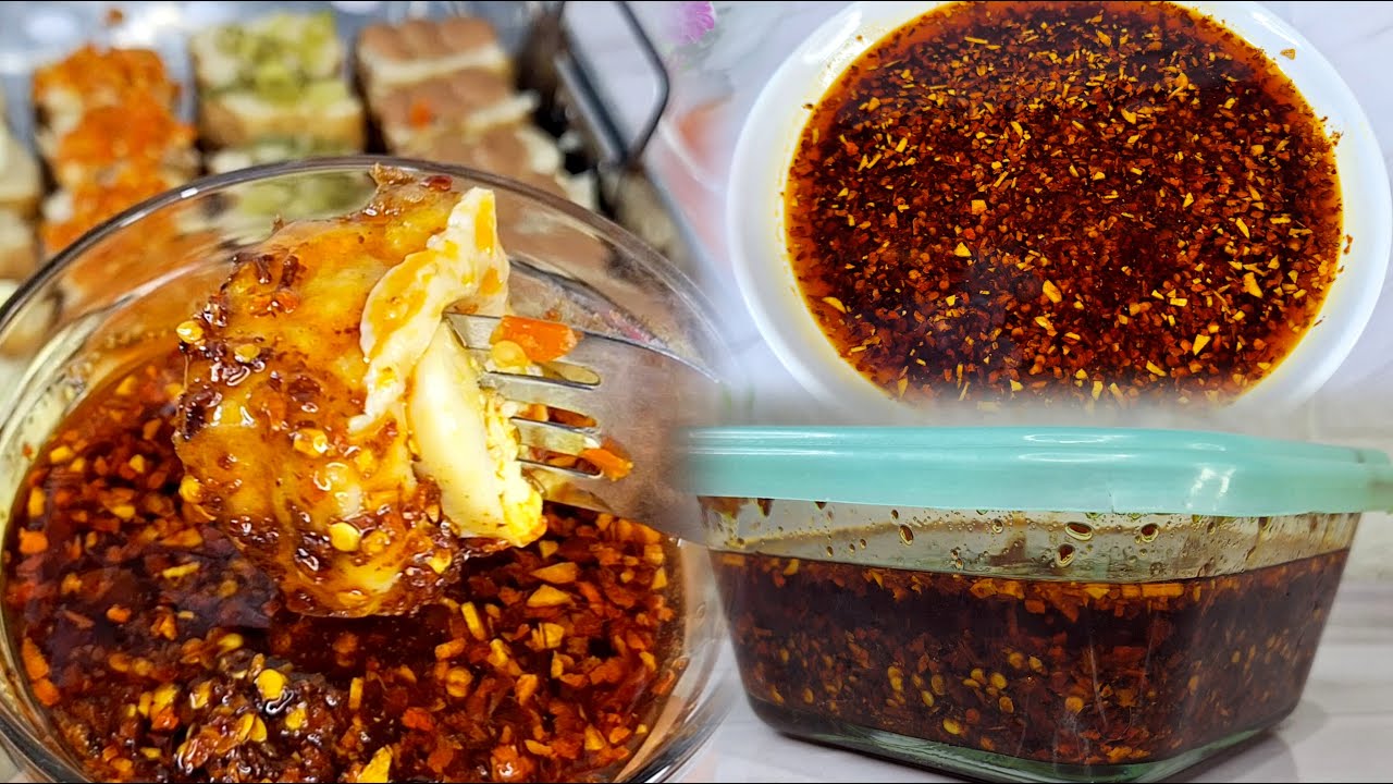 RESEP CHILI OIL SERBAGUNA ENAK DAN MENGGIURKAN UNTUK COCOLAN DIMSUM, WONTON, TAHU BAKSO DLL