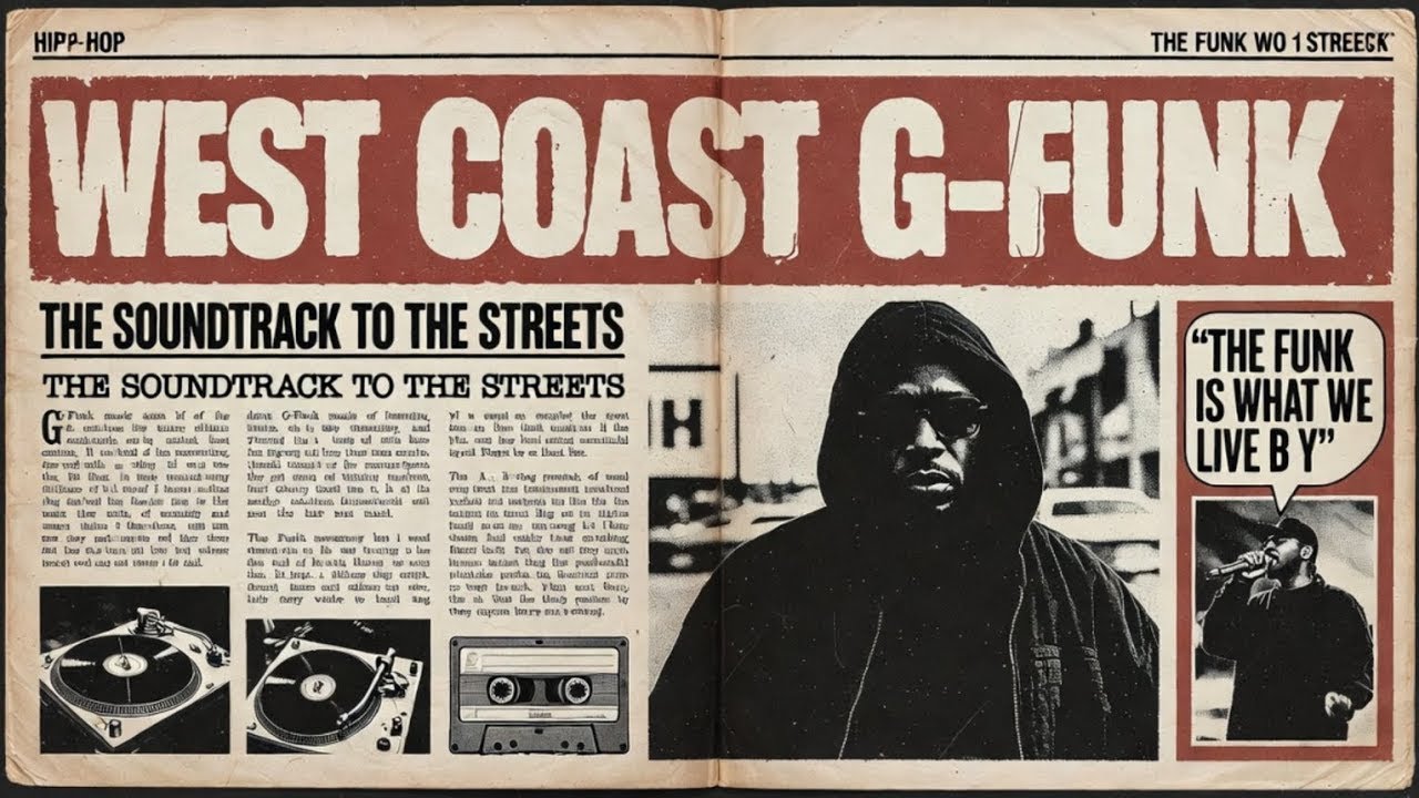 🔵 90s G Funk West Coast Classics — Smooth Old School Hip Hop & Funk Grooves