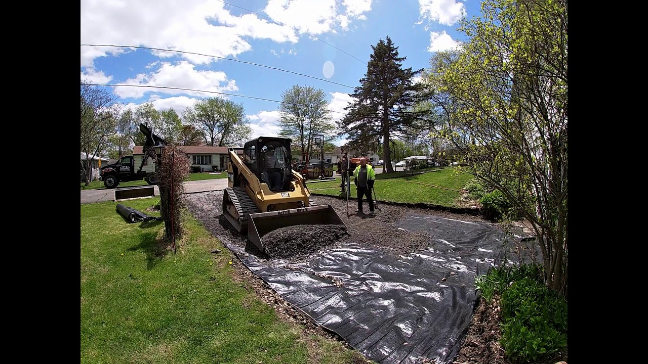 Driveway Re-Pave Time Lapse