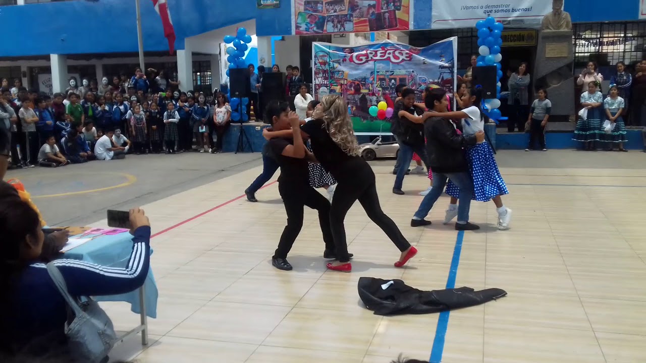 GREASE BRILLANTINA COREOGRAFÍA