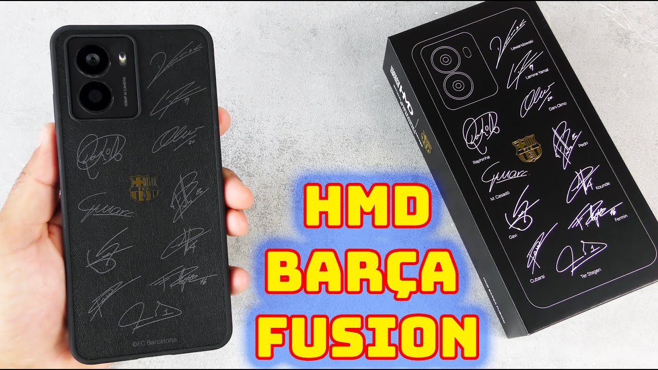 A Smartphone For The FC Barcelona Fans: HMD Barça Fusion Smartphone: Unboxing & Review