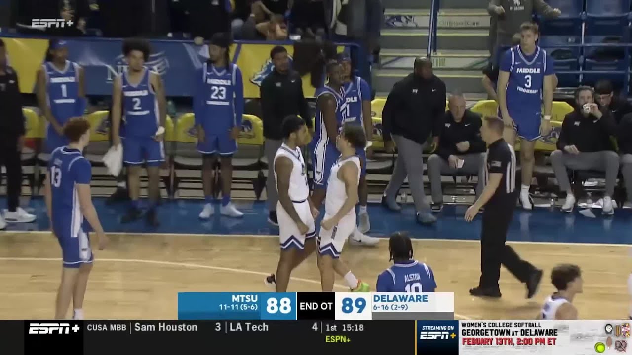 Middle Tennessee vs Delaware - Game Highlights - 02/07/2026