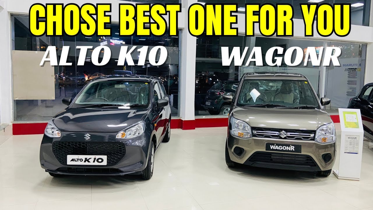 Maruti Alto K10 2024 Vs Maruti WagonR 2024 ✅| Chose Best One For You 🔥🔥