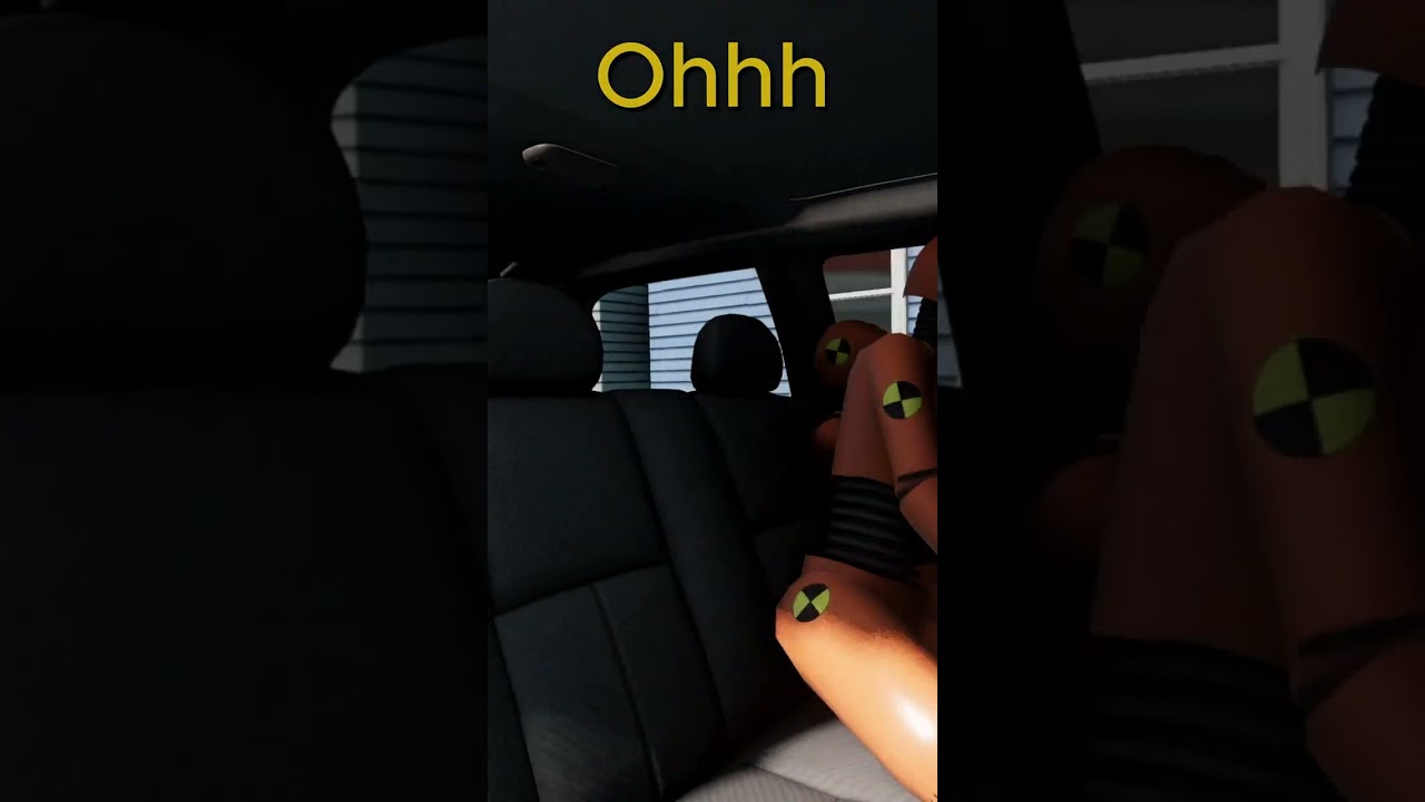 Don't Press The Horn... #beamng #beamngdrive #beamngcrashes #beamngcrash #fire #boom #explosion #car