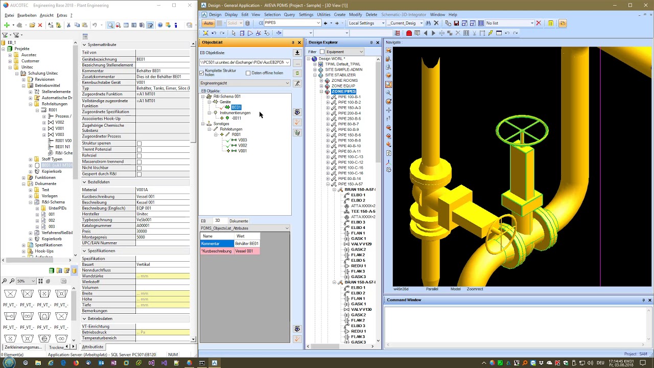 PDMS Integration   Engineering Base