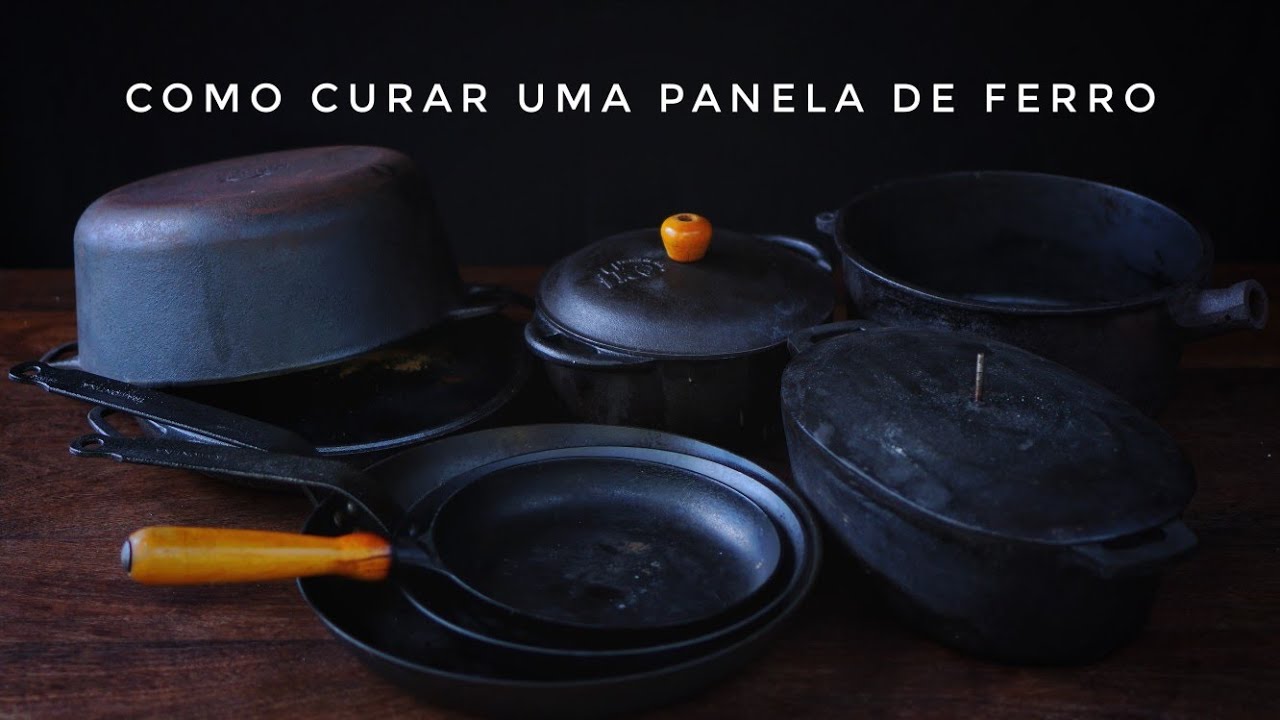 Como Manter/Recuperar uma Panela de Ferro