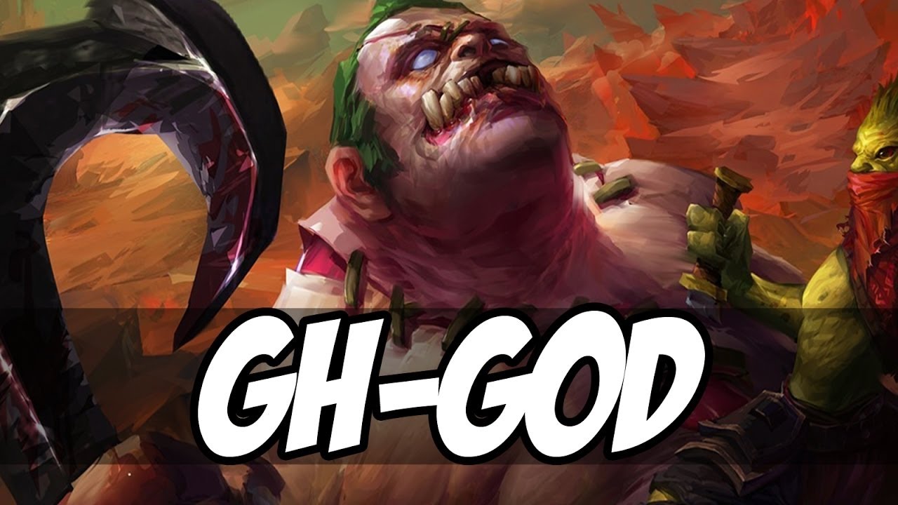GH GOD Plays Pudge WITH ETHEREAL BLADE   Dota 2