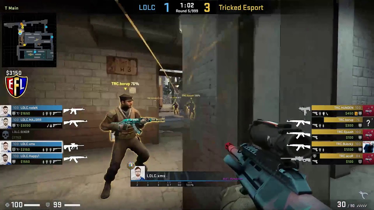 LDLC vs Tricked at ESEA MDL Season 31 Europe Relegation