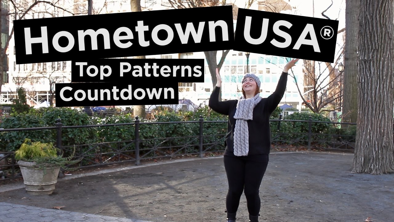 4 Most Popular Hometown USA&reg; Knit & Crochet Patterns