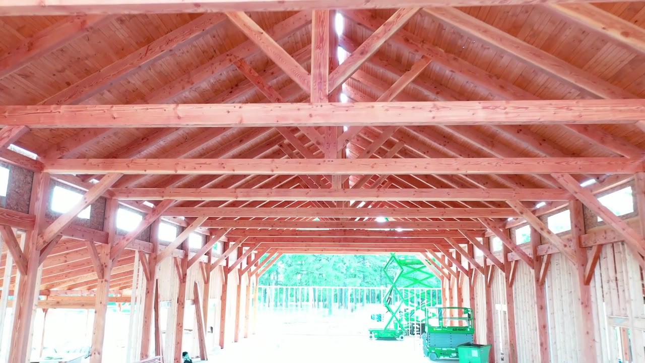 The Rustic Barn At Half Moon, Timber Frame Wedding and Event Venue in Progress