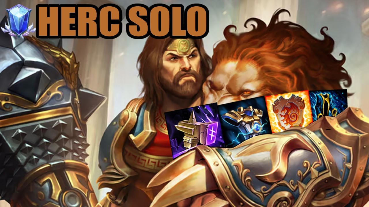 IM IN CONTROL HERE!! - Hercules Solo | Diamond Smite 2 Gameplay